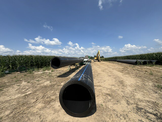 36 inch finishe water line